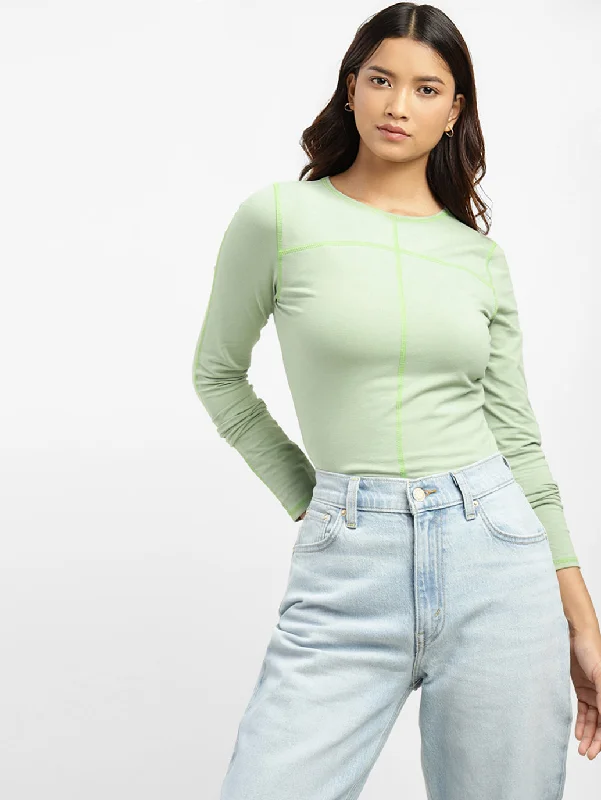 Levi's X Deepika Padukone Surged Top Green