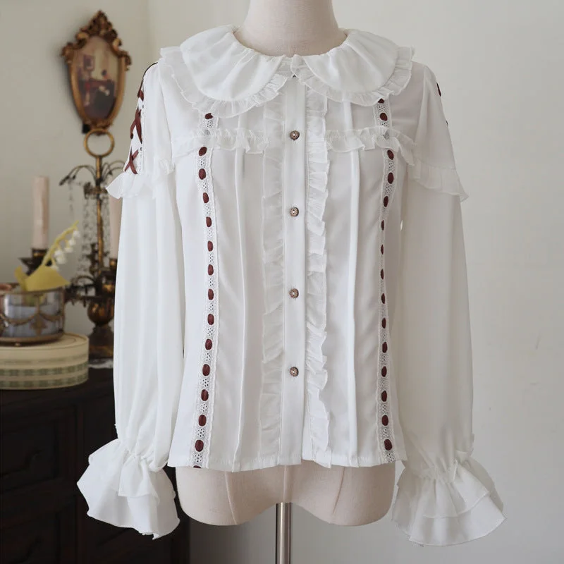 Eieyomi~Autumn Kawaii Lolita Blouse