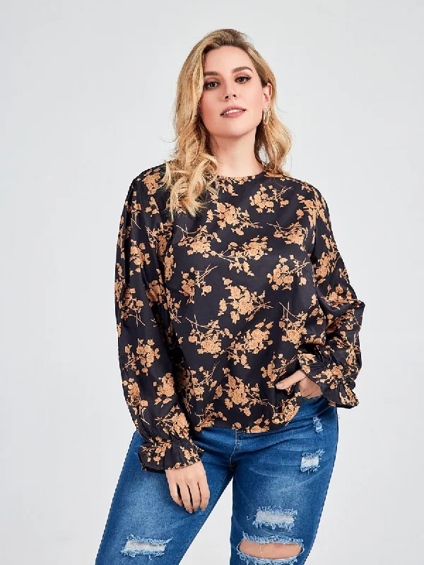 Ditsy Printed Blouse