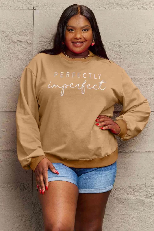 BerryBetty - Simply Love Full Size Graphic Round Neck Sweatshirt