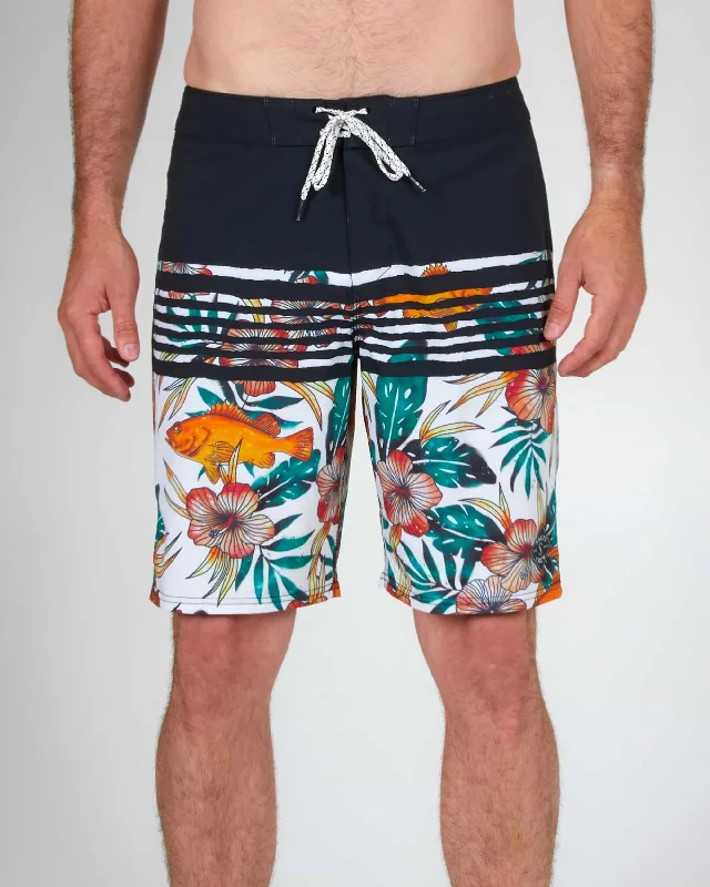 Ripple 20" Boardshort - Off White