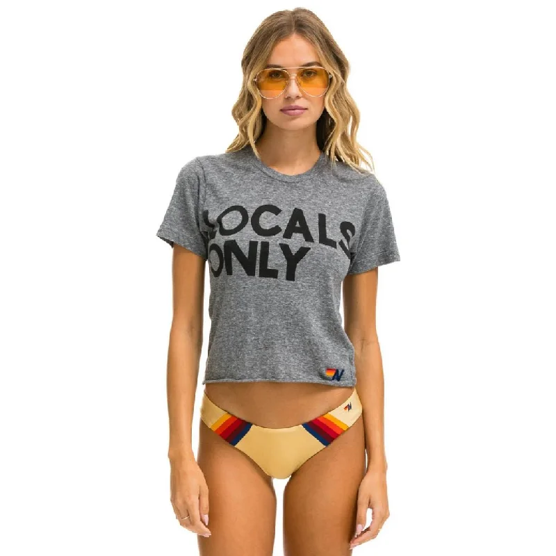 Locals Only Boyfriend Tee (Heather Grey)