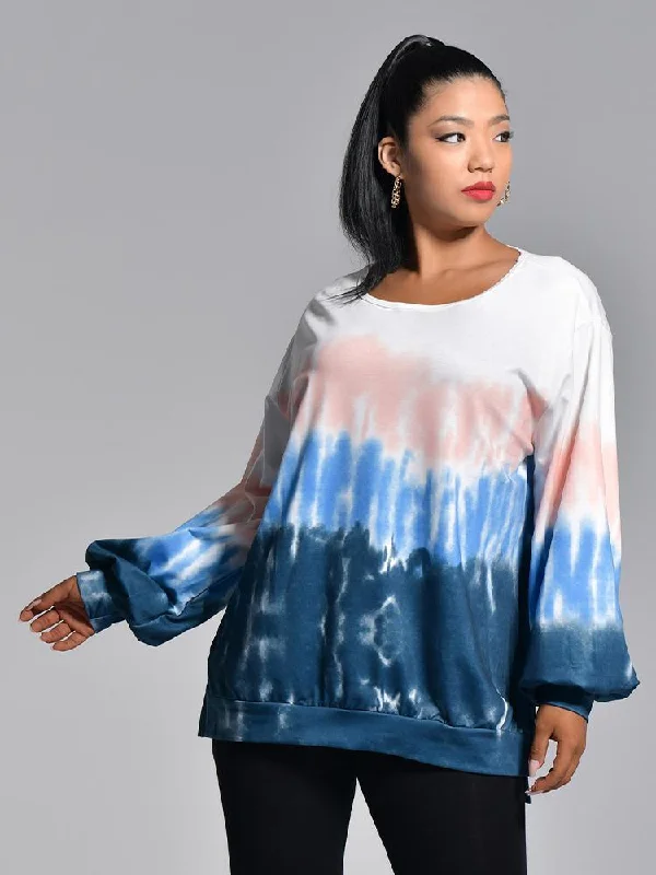 Round-neck Tie Dye Top