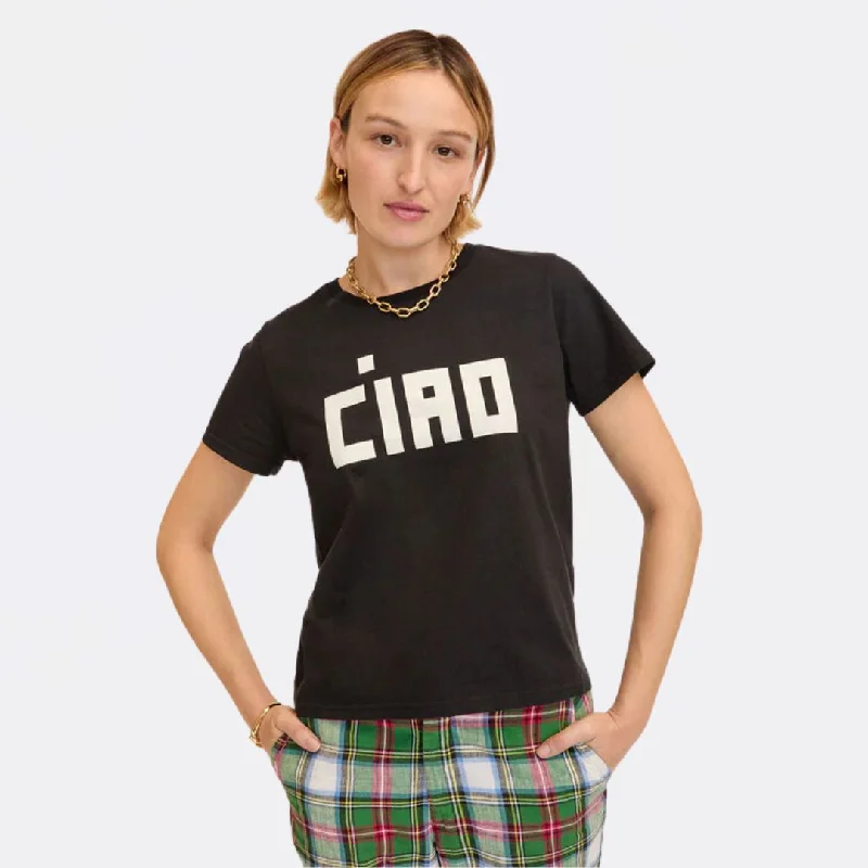 "Block Ciao" Classic Tee (Black)