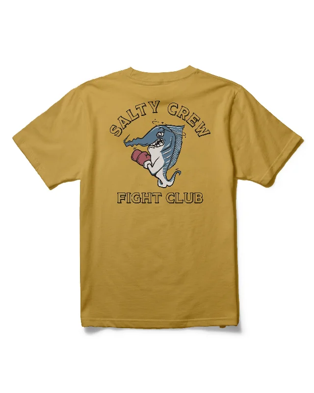 Fight Club  S/S Tee Kids - Mustard