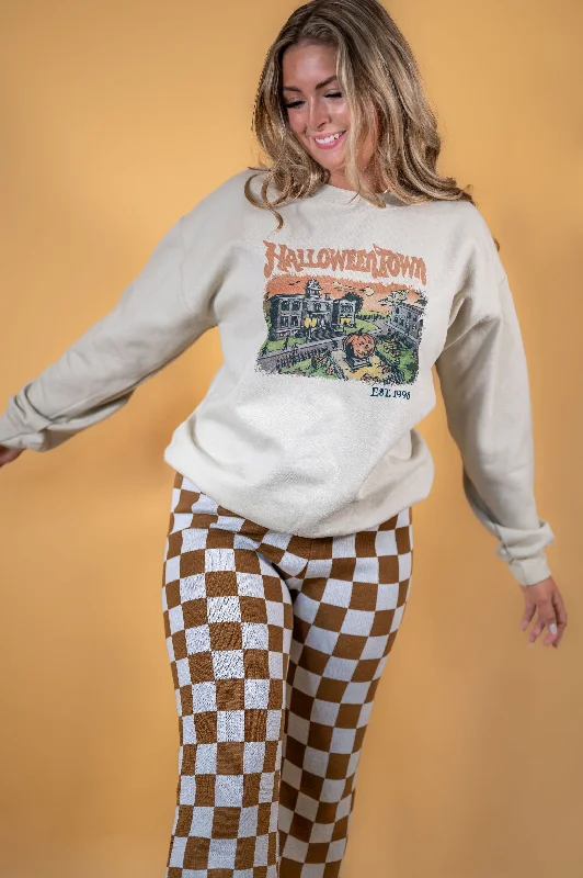 Halloweentown Crewneck: Stone