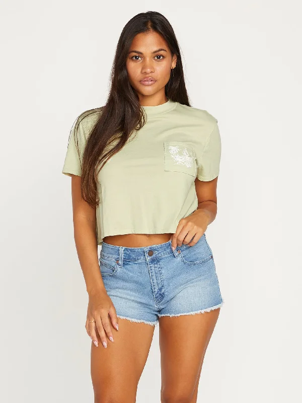 Pocket Dial Tee - Sage