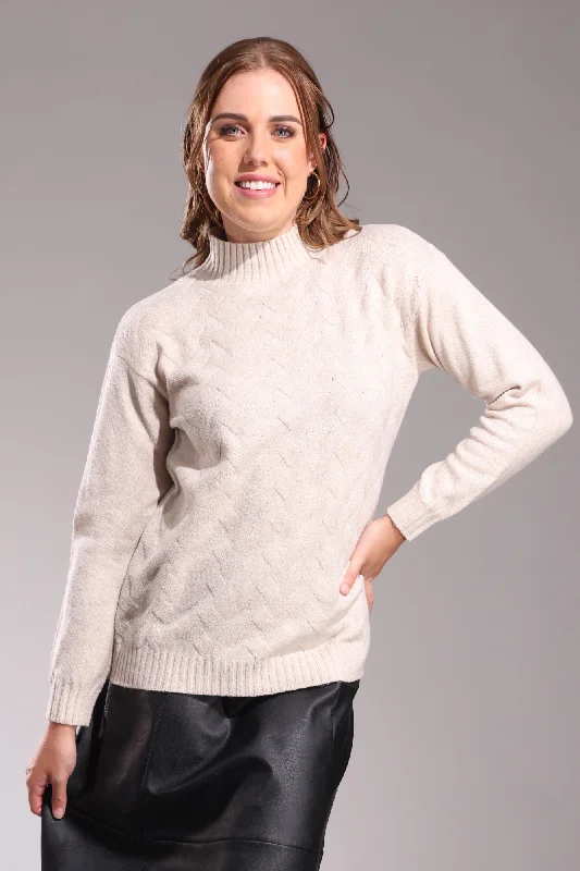 Ultra Soft weave stitch Jersey | OATMEAL | 7262ZZ