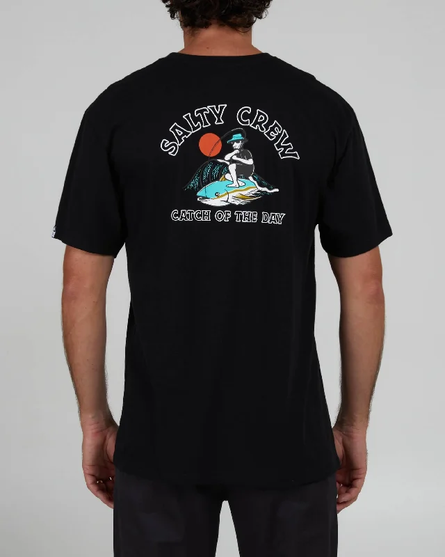 Catch Of The Day Premium S/S T - Black