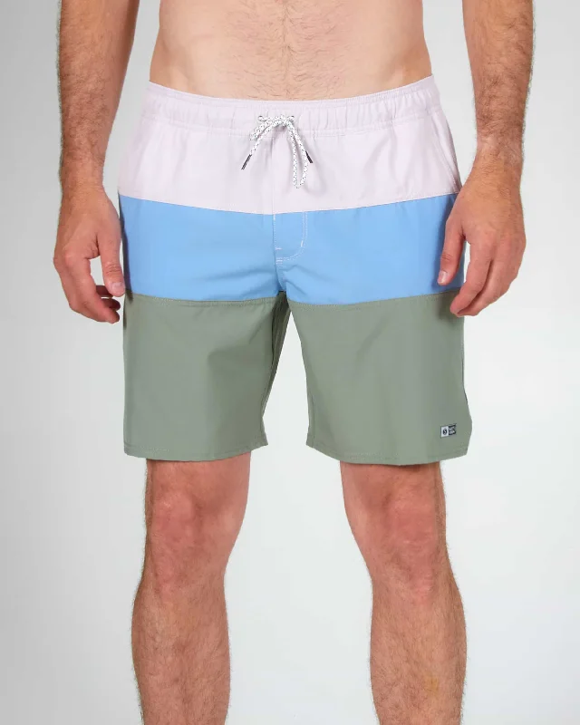 Beacons 2 Elastic Boardshort - Marine Blue