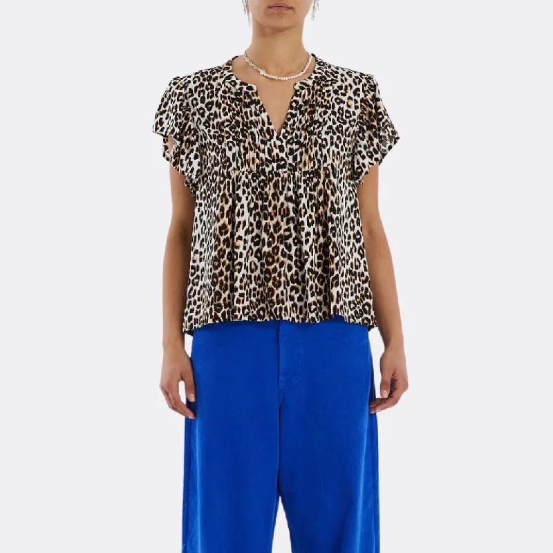 Isabel Top (Leopard Print)