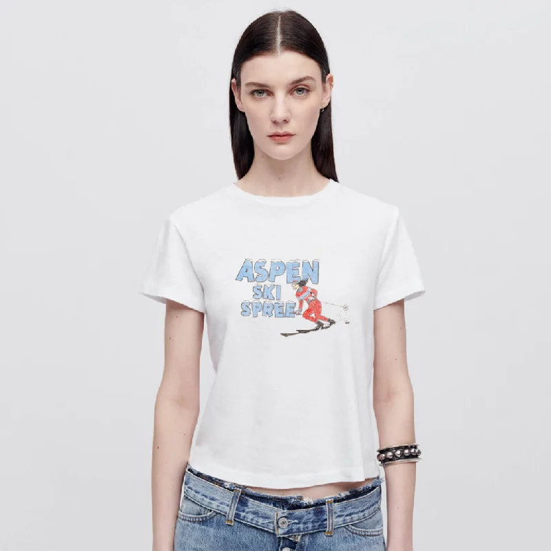 Ski Spree Classic Tee (Vintage White)