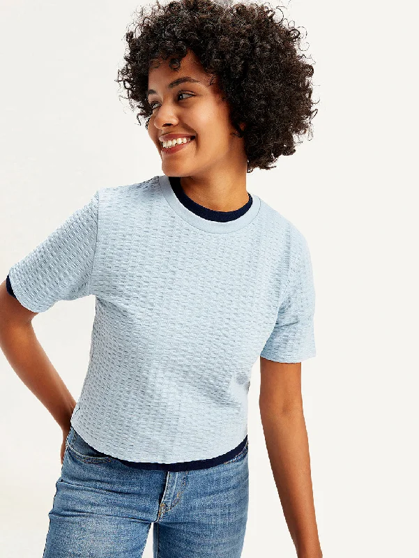 Women's Textured Regular Fit Top