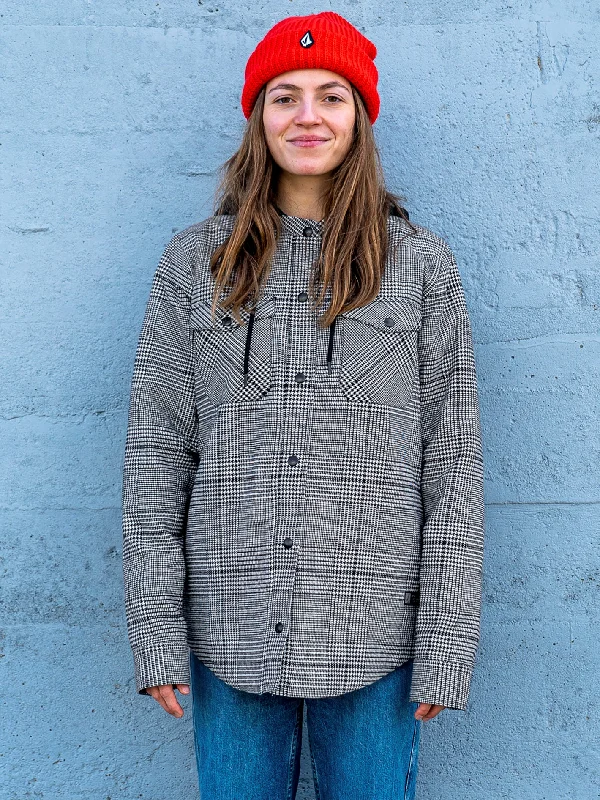 Womens Insulated Flannel - Moonbeam